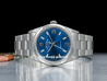 Rolex Air-King 34 Oyster Bracelet Blue Arabic 3-6-9 Dial 14000